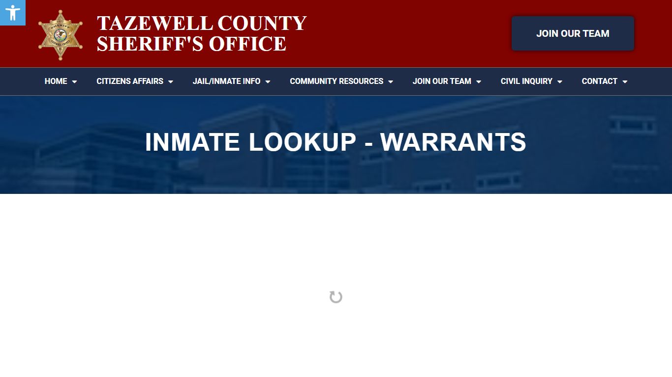 Inmate Lookup - W - Tazewell Dev